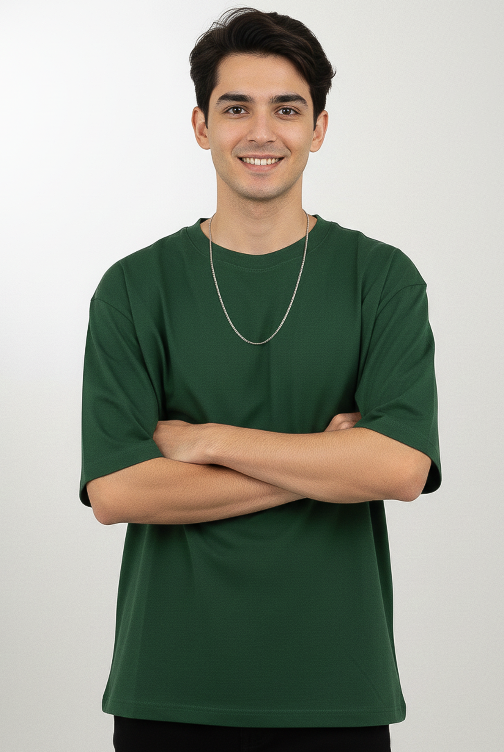 Bottle Green - Oversized Classic T-Shirt  Oversized TShirts