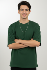 Bottle Green - Oversized Classic T-Shirt  Oversized TShirts