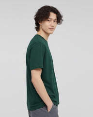 Solid Green Cotton T-Shirt