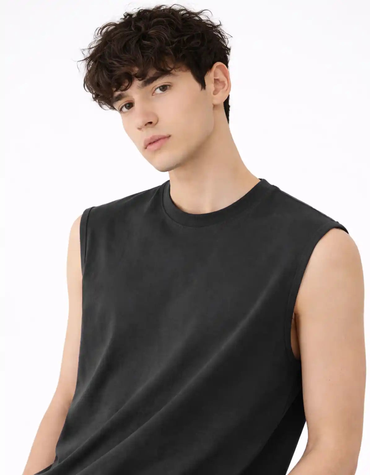 GREY  - TANK TOP  Tank tops