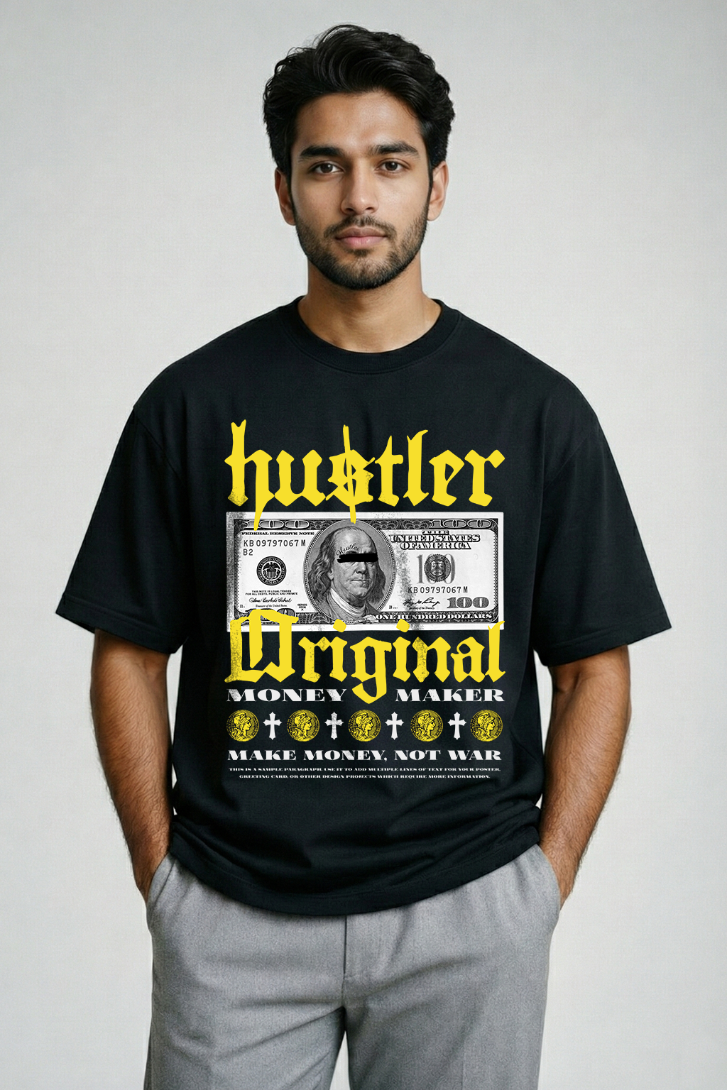 Hustler Original - Oversized T-Shirt  Oversized TShirts