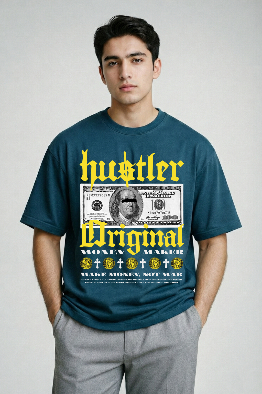 Hustler Original - Oversized T-Shirt  Oversized TShirts