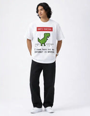 ANTI-SOCIAL - OVERSIZED TSHIRT  Oversized Tshirts