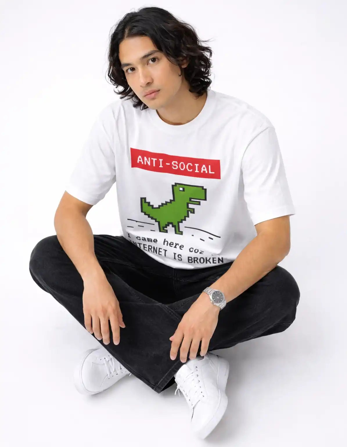 ANTI-SOCIAL - OVERSIZED TSHIRT  Oversized Tshirts