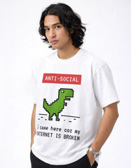 ANTI-SOCIAL - OVERSIZED TSHIRT  Oversized Tshirts