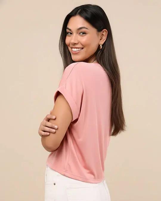 The Baby Pink Essential Tee 
