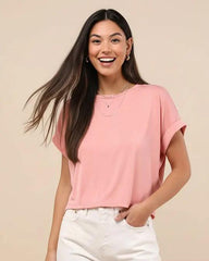 The Baby Pink Essential Tee 