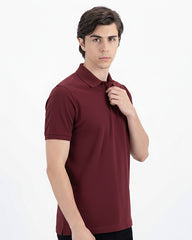 Maroon Classic Men’s Polo T-Shirt