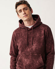 Maroon - Acid Washed Hoodie