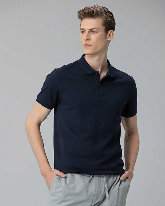 Deep Navy Men’s Polo T-Shirt