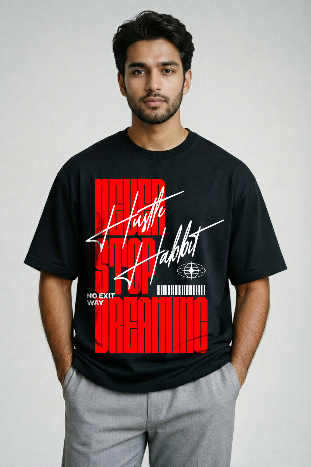 Never Stop Dreaming - Oversized T-Shirt  Oversized TShirts