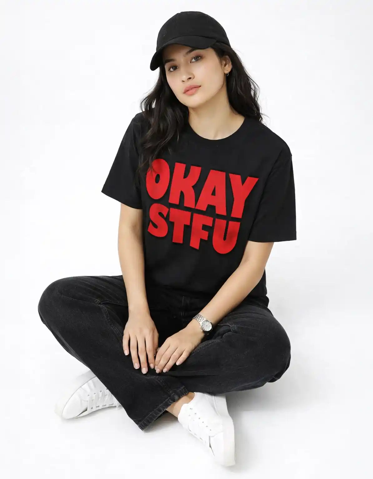 OKAY STFU - OVERSIZED T-SHIRT  Oversized Tshirts