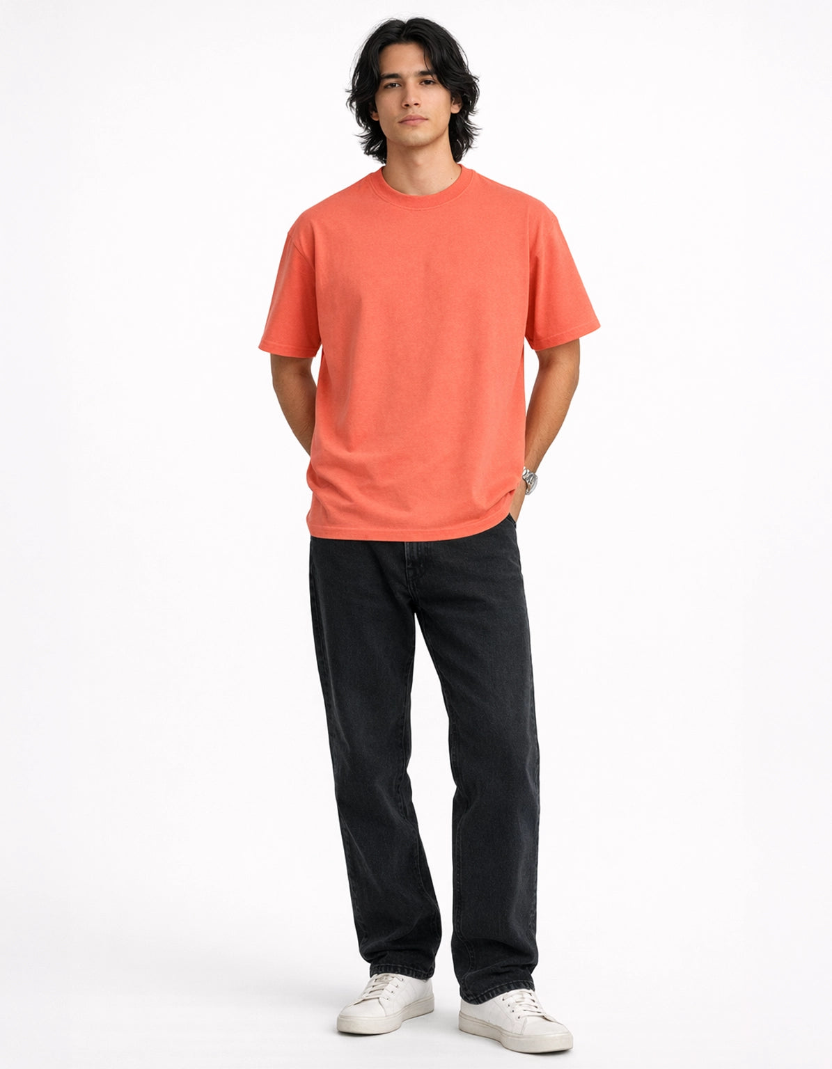 PEACH - OVERSIZED TSHIRT