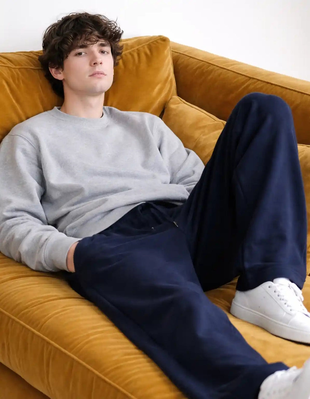 Pearl Blue - Premium Gauge Sweatpant  Sweatpants