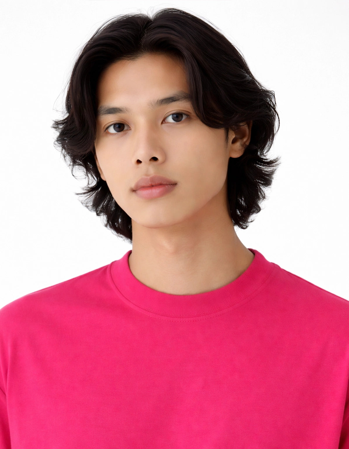 HOT PINK - OVERSIZED TSHIRT