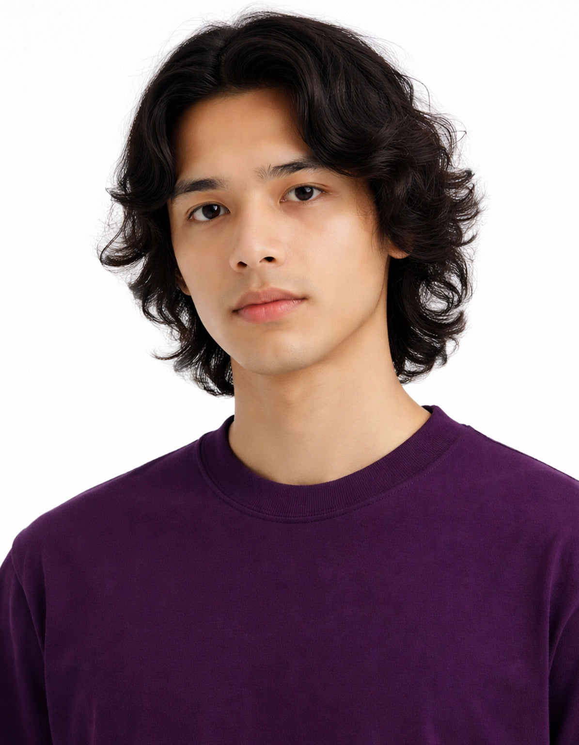DARK PURPLE - OVERSIZED TSHIRT