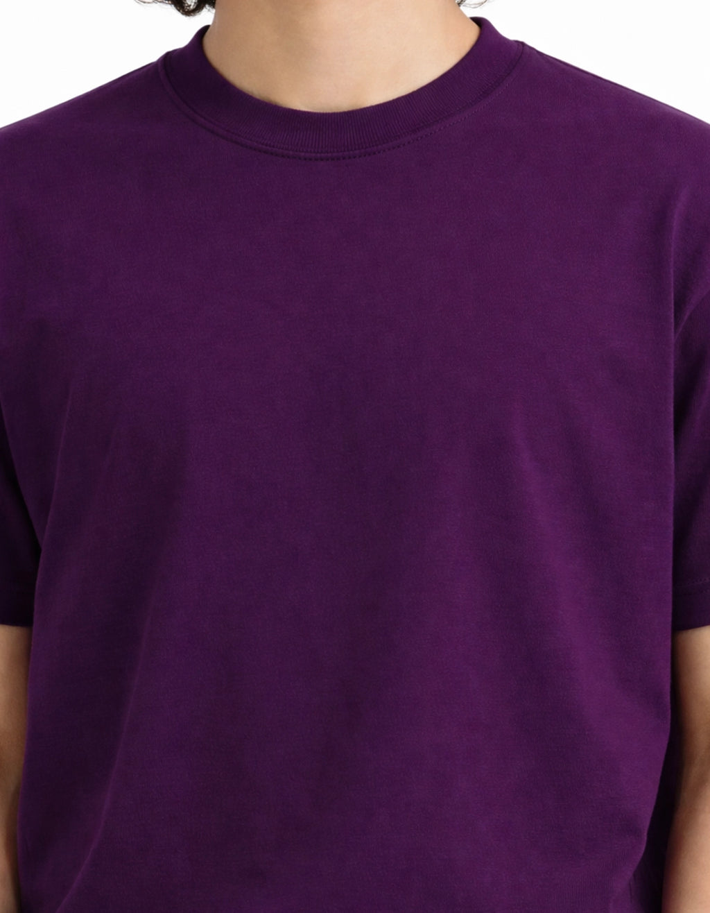 DARK PURPLE - OVERSIZED TSHIRT