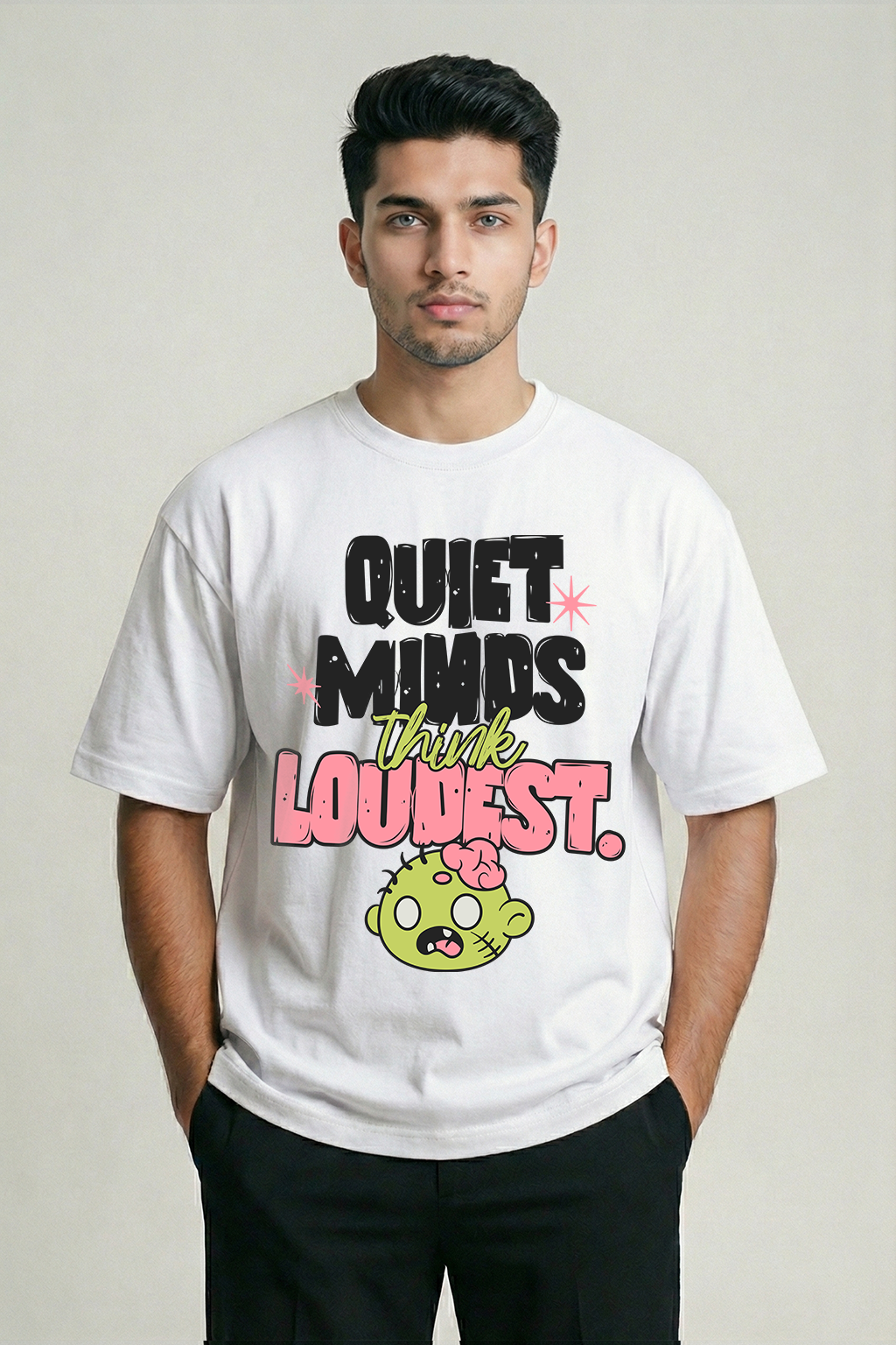 Quiet Minds - Oversized T-Shirt  Oversized TShirts