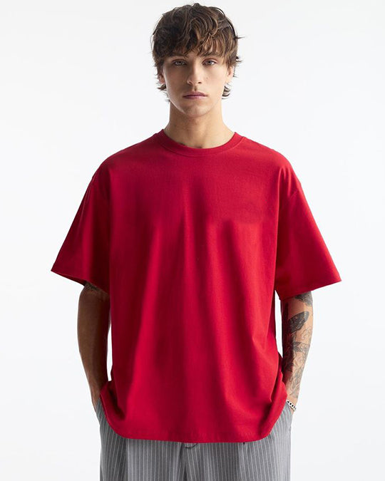 Crimson Rush - Oversized Classic T-Shirt