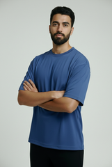 Royal Blue - Oversized Classic T-Shirt  Oversized TShirts