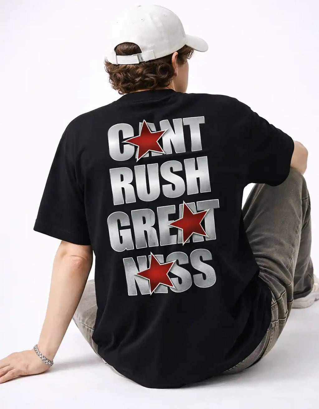 CAN'T RUSH GREATNESS - OVERSIZED TSHIRT  Oversized Tshirts