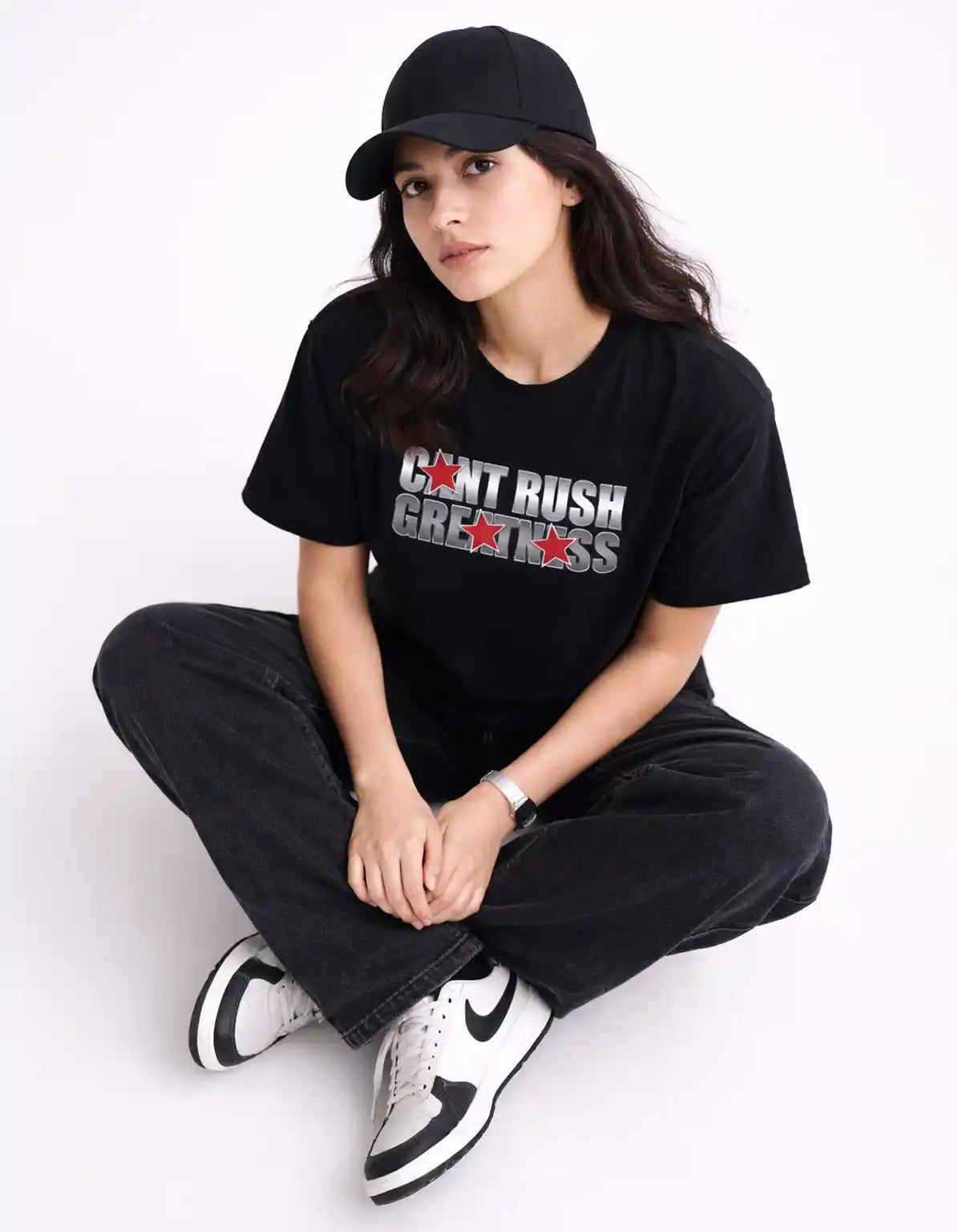 CAN'T RUSH GREATNESS - OVERSIZED TSHIRT  Oversized Tshirts