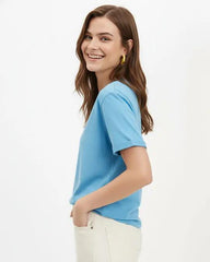 The Baby Blue Essential Tee  Solid Tees