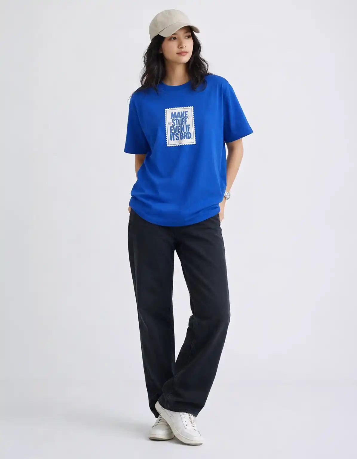 MAKE STUFF EVEN IF BAD - OVERSIZED T-SHIRT  Oversized Tshirts