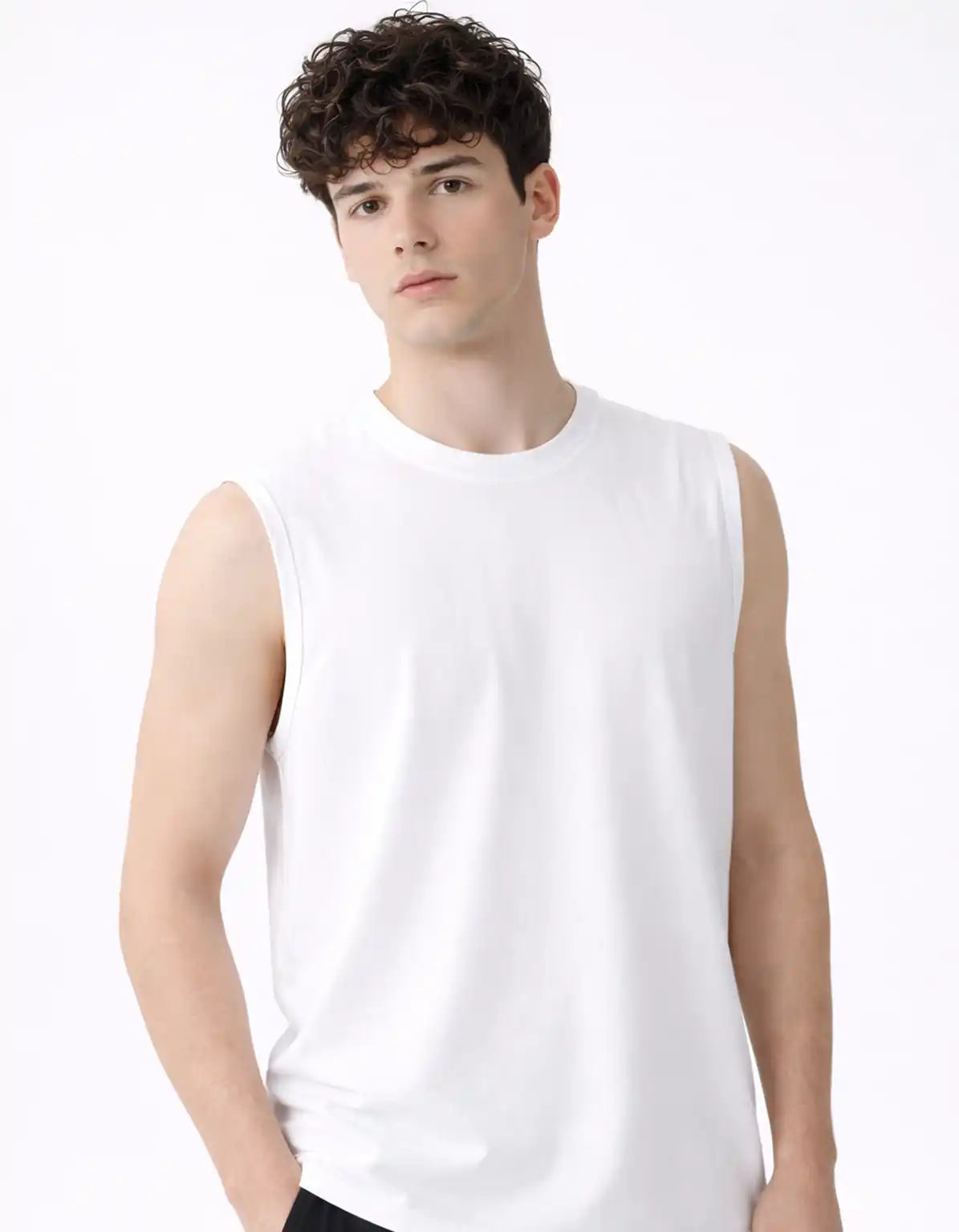 WHITE - TANK TOP  Tank tops