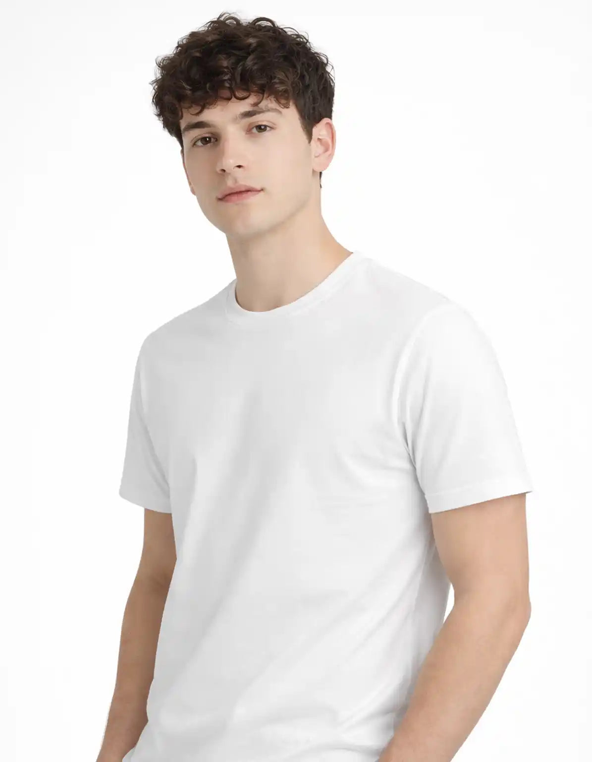WHITE - REGULAR TSHIRT  TShirts