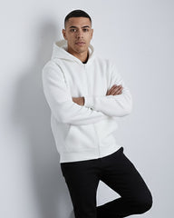 White - Unisex Zip Hoodie