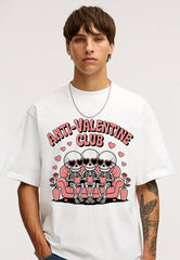 Anti-Valentine Club - Oversized T-Shirt