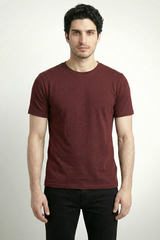 Brick Red Basic Cotton T-Shirt  Tshirts