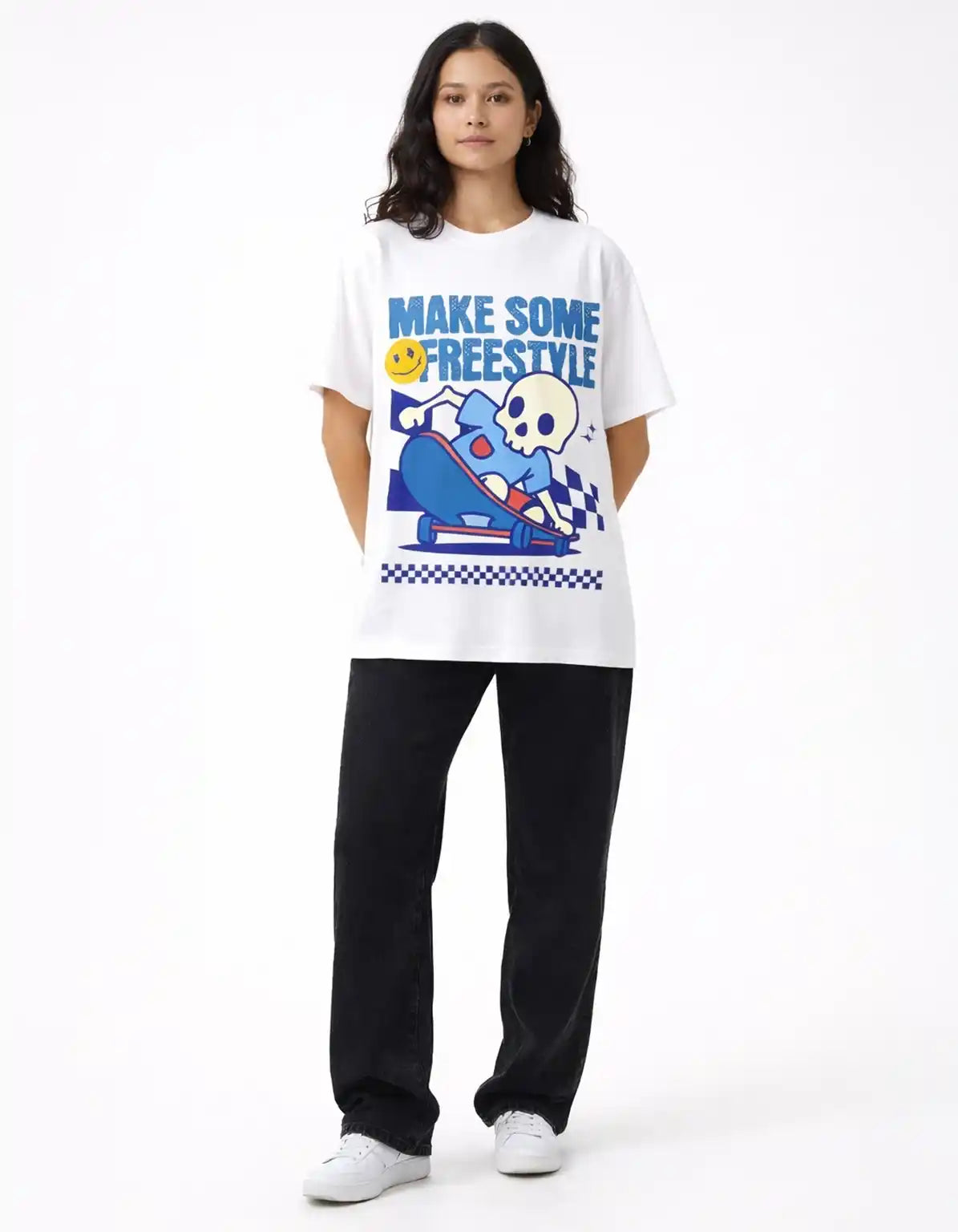 MAKE SOME FREESTYLE - OVERSIZED T-SHIRT  Oversized Tshirts