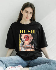 Hush - Oversized Classic T-Shirt  Oversized Tees