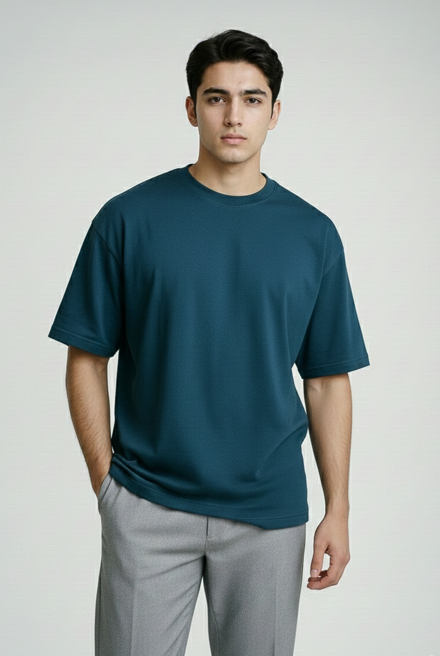 Petrol Blue - Oversized Classic T-Shirt  Oversized TShirts