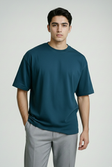 Petrol Blue - Oversized Classic T-Shirt  Oversized TShirts