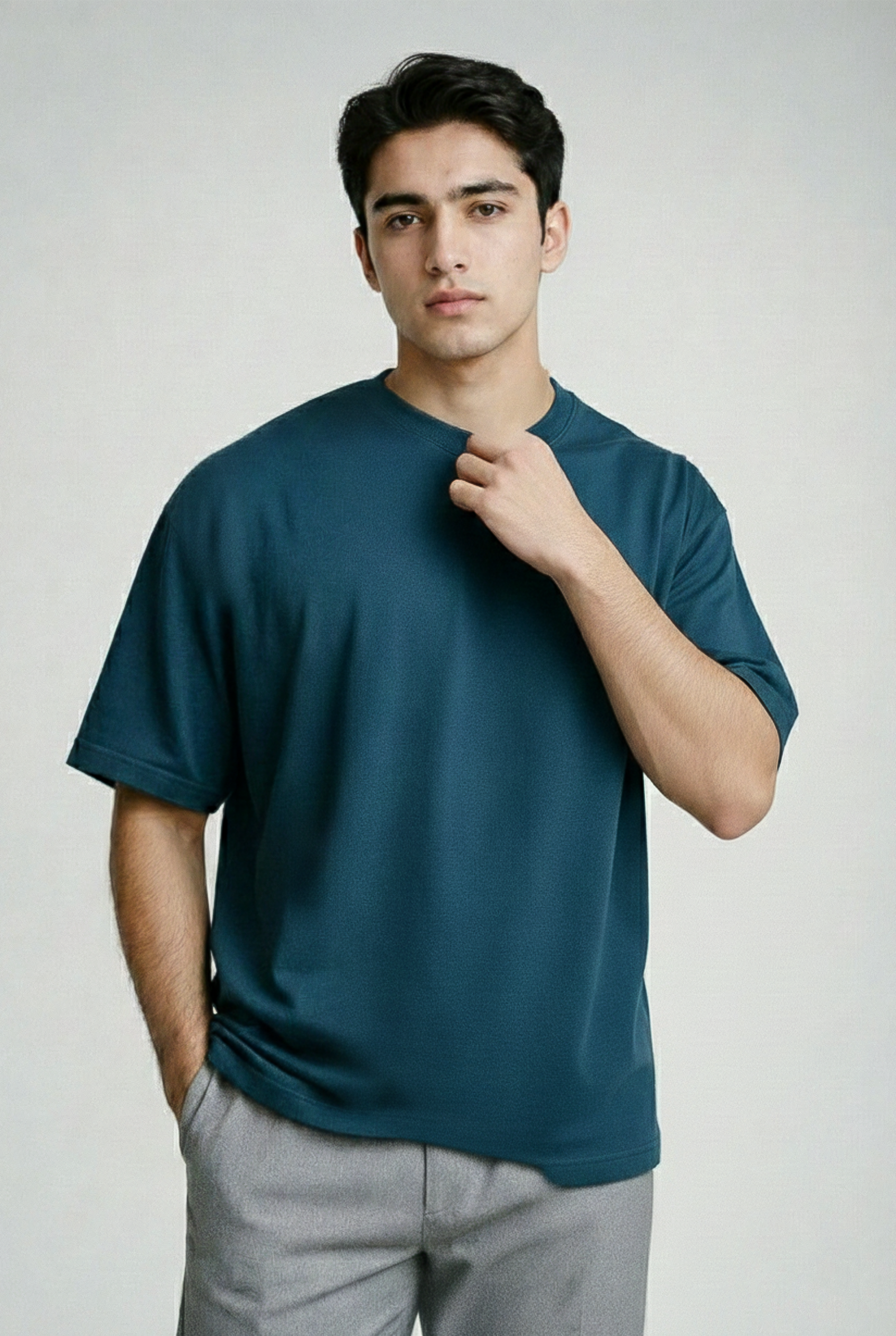 Petrol Blue - Oversized Classic T-Shirt  Oversized TShirts
