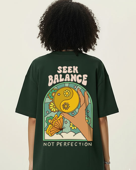Seek Balance - Oversized Classic T-Shirt  Oversized Tees