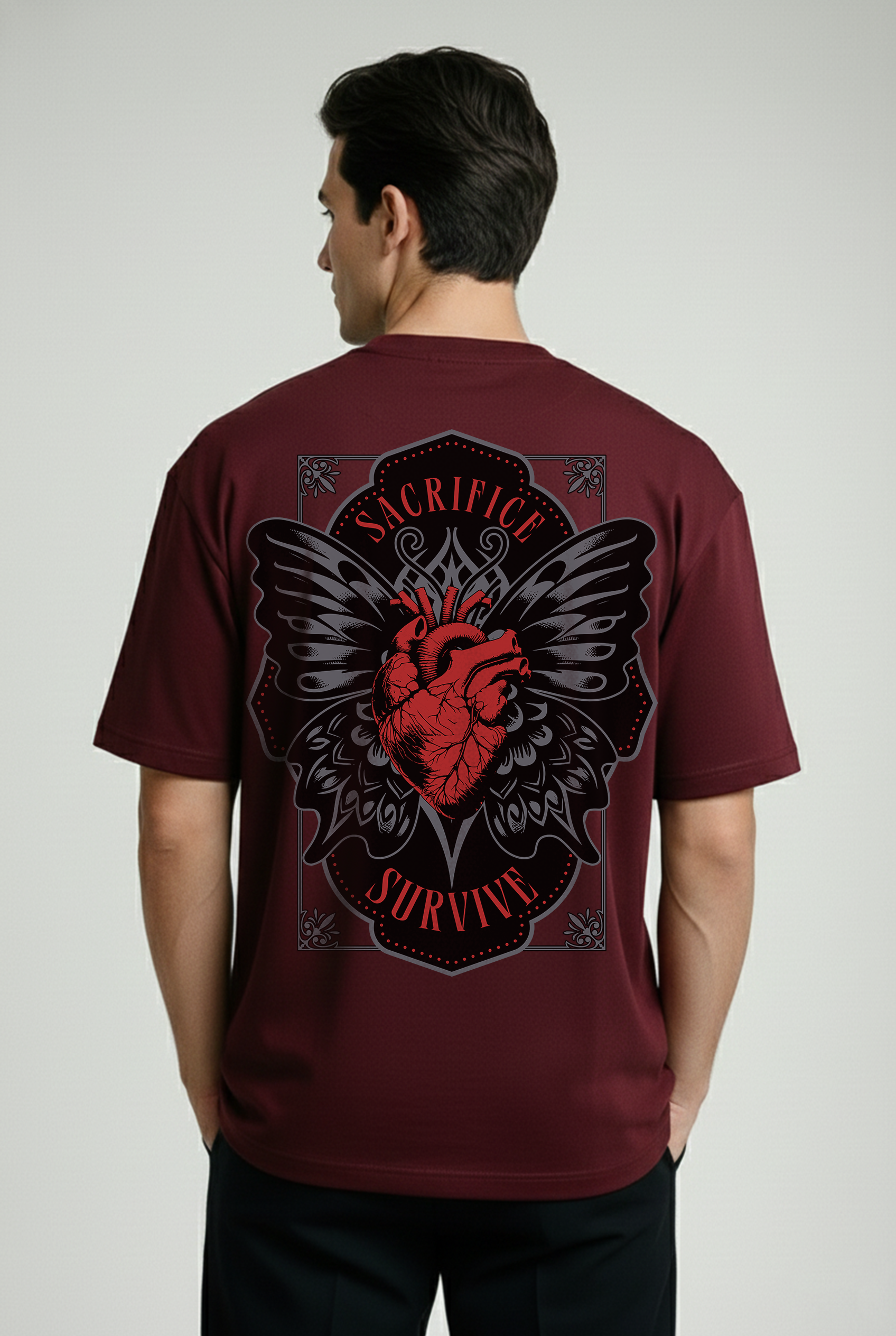 Sacrifice & Survive - Oversized T-Shirt  Oversized TShirts