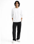CRISP WHITE - OVERSIZED SWEATSHIRT