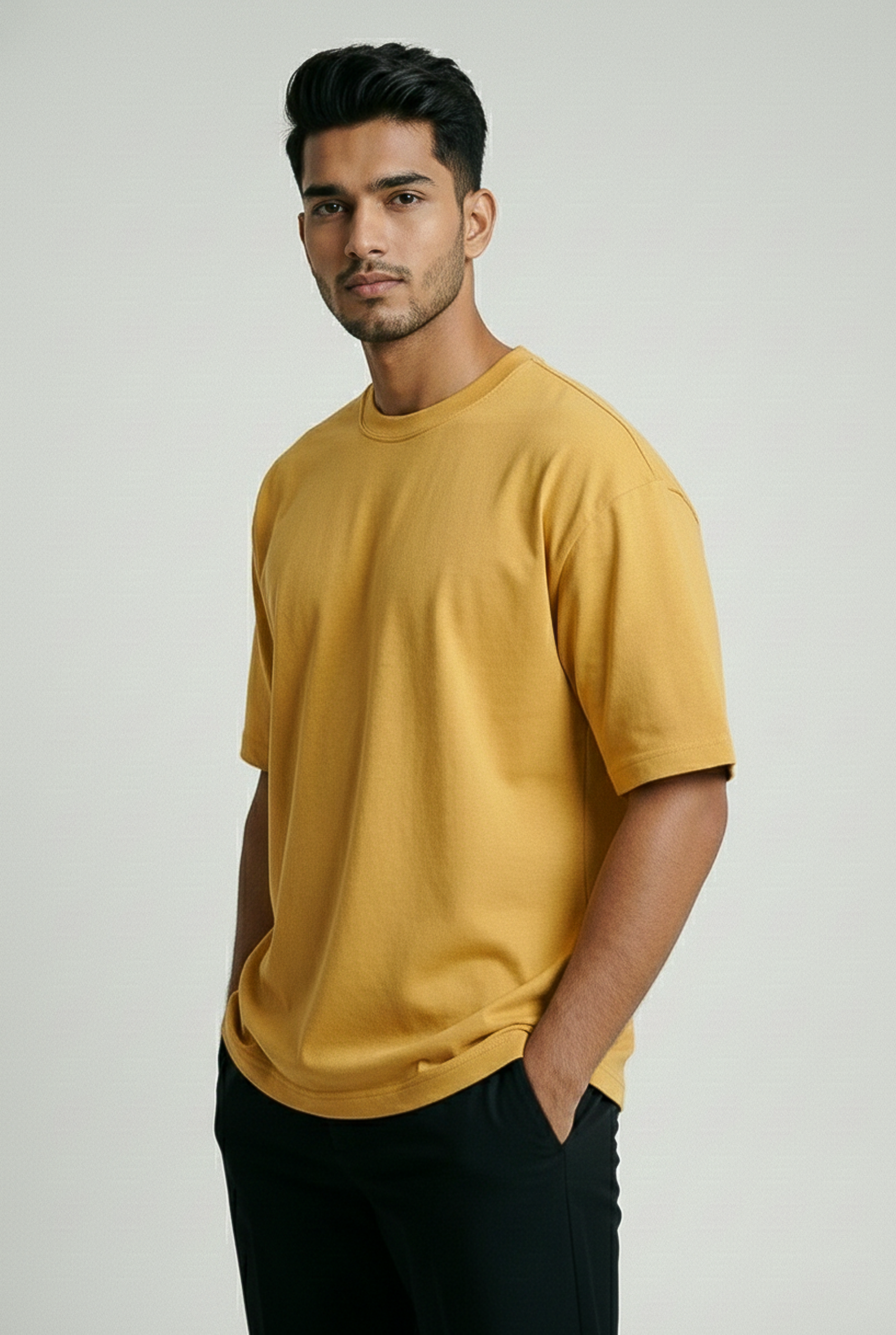 Golden Yellow - Oversized Classic T-Shirt  Oversized TShirts