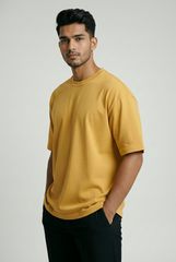 Golden Yellow - Oversized Classic T-Shirt  Oversized TShirts